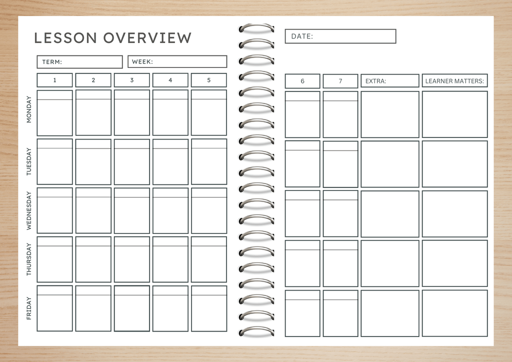 Playful Dogs Teacher Planner