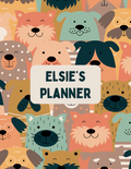 Playful Dogs Teacher Planner