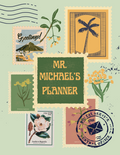 Vintage Postage Teacher Planner