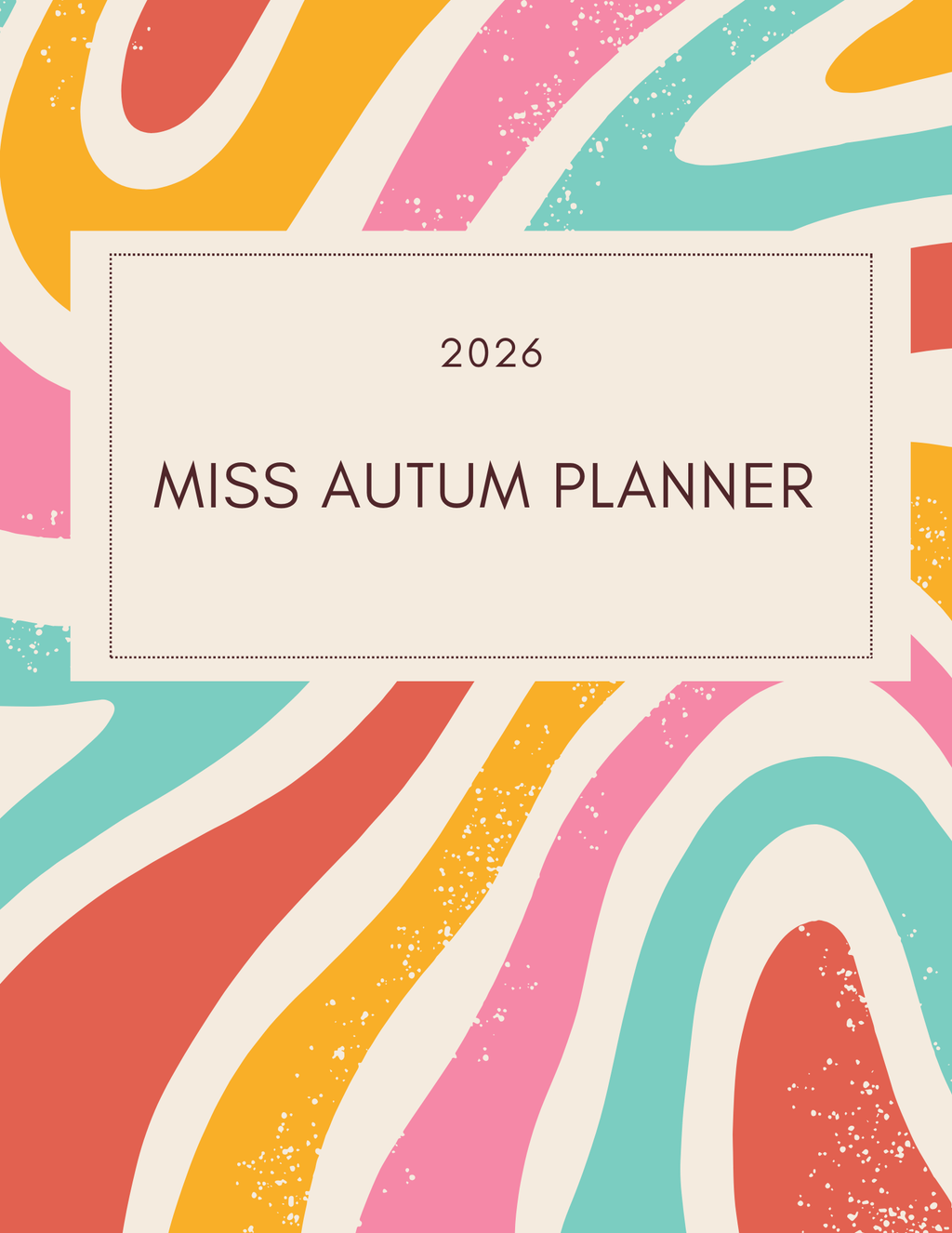 Retro 90s Teacher Planner