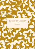 Yellow Abstract Teacher Planner